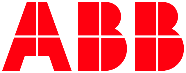 ABB logo - electrical product brand supplied by Green Home in Saudi Arabia
