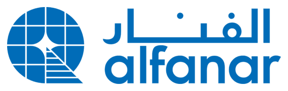 Alfanar logo - electrical product brand supplied by Green Home in Saudi Arabia